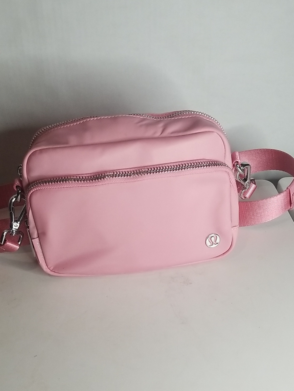 lululemon athletica Light Pink Crossbody Belt Bag